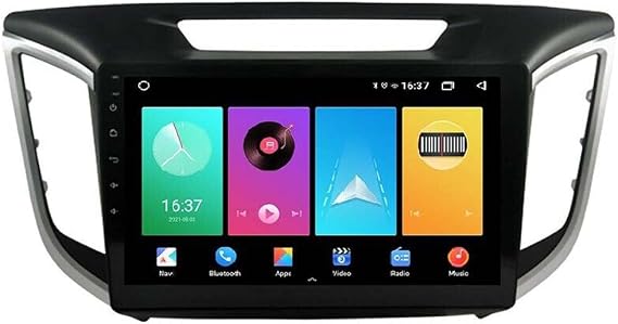 Android 13 Car GPS Stereo Head Unit Navi Radio Multimedia WiFi for Hyundai Creta ix25 2014 2015 2016 2017 2018 2019 Steering Wheel Control CarPlay 2+32GB