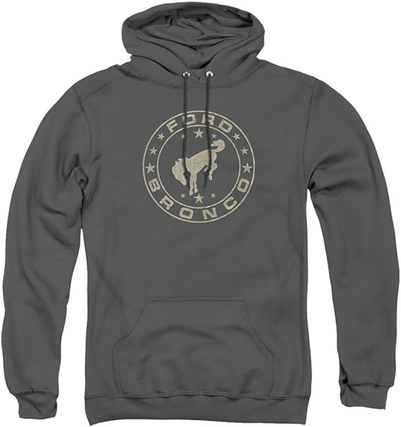 Ford Bronco Vintage Star Bronco Unisex Adult Pull-Over Hoodie for Men and Women