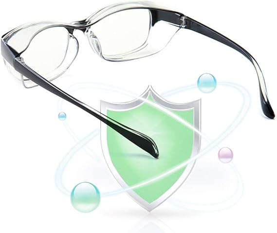 Anti-Fog Safety Glasses with Integrated Side Protection, Eyes Protection Glasses, Eyes Protection Masks, Windproof Eye Masks, Eyes Protection Masks Goggles