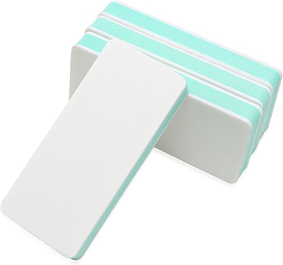 10 PCS Nail Polish Block Nail Buff Sponge Nail Buffing Block Pedicure Nail Shine Buffer for Natural Nails Fingernail Buffer File