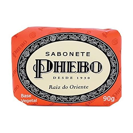 Phebo Linha Tradicional Sabonete em Barra de Glicerina Raiz do Oriente 90 Gr Classic Collection - Glycerin Bar Soap Oriental Radish 3.2 Oz