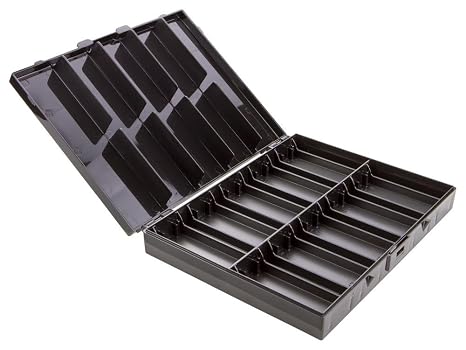 Caplugs Evergreen 240-9020-Z10 MC Series Immunostain Moisture Chamber, 3 Pack, Black Polystyrene (PS), 10 Places, Maintain Moisture Levels for Immunostaining and Diagnostic Reaction Processes