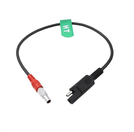 External Power Cable for Sokkia GRX1 GRX2 GNSS Receiver 5 Pin (12V SAE Power Cable)