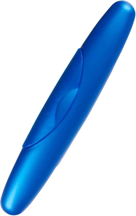 RADIUS Toothbrush Travel Case for Standard Brush, BPA-Free Recycled Plastic, Portable for Bathroom, School, Home, Camping- Sapphire Blue (FITS ALL CONVENTIONAL TOOTHBRUSH and RADIUS SOURCE TOOTHBRUSH)