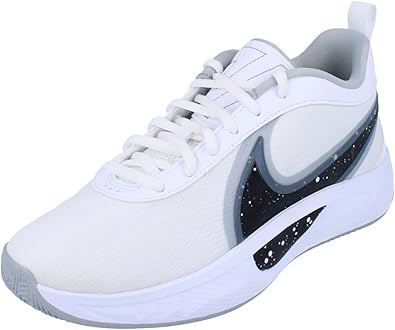 Giannis Freak 6 Big Kids' Basketball Shoes (FQ7378-101, White/Wolf Grey/Black) Size 6