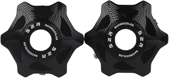 Compatible with VOGE 300AC 300RR Compatible with 250NK 300SR Compatible with BD300 ROCK300 Front Shock Absorber Screw Guard Decorative Cover(Black)