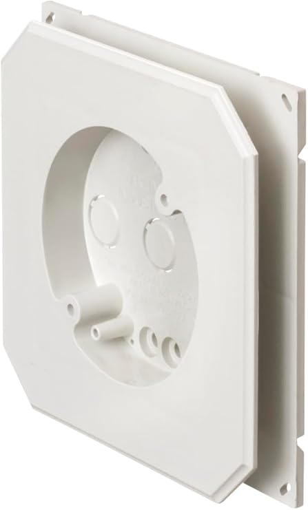 Arlington 8141F Siding Mounting Block, 1-Pack, White