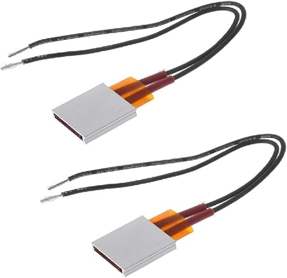2pcs PTC Heating Element 5W-50W AC DC 24V 70 Degree consistant Temperature Ceramic Thermostatic