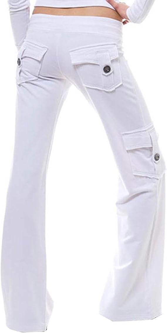 Wide Leg Pants Woman Yoga Pants with Pockets Loose Casual Lounge Sweatpants Leggings Dress Work Flare Yoga Pants