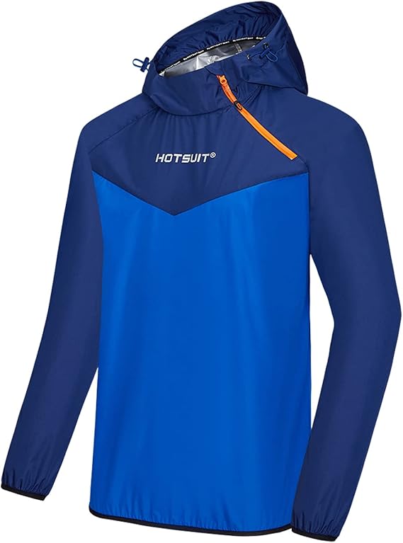 HOTSUIT Sauna Suit for Men Sweat Sauna Jacket Pant Gym Workout Sweat Suits