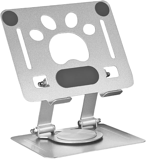 Adjustable Laptop Stand for Desk Metal Foldable Laptop Risers Portable Laptop