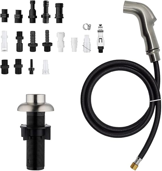 Houtingmaan Kitchen Sink Sprayer Replacement, Side Sprayer