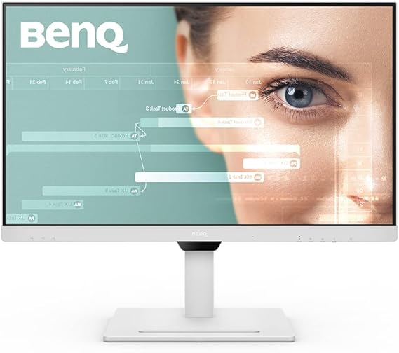 BenQ GW2790QT Productivity Monitor 27" 1440p | IPS| Eye-Care Tech | 99% sRGB | Brightness Intelligence Gen2 | Noise-Cancelling Mic & Speakers | Ergonomic | USB-C (65W) | USB Hub | DaisyChain | White