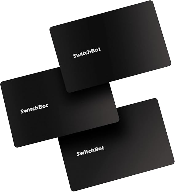 SwitchBot Card for Unlocking Your SwitchBot Lock via Keypad or Keypad Touch (3 Pack)