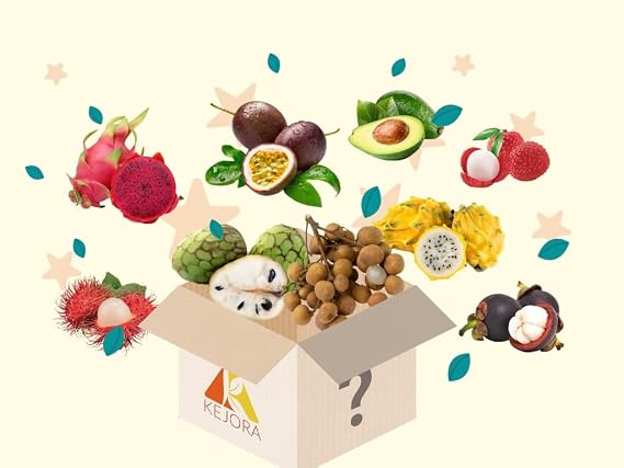 KEJORA Exotic Tropical Fruit Bundle 7 lbs
