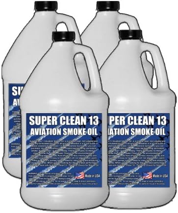 Training Smoke - Super*Clean 13 Aviation Smoke Oil - 4 Gallons