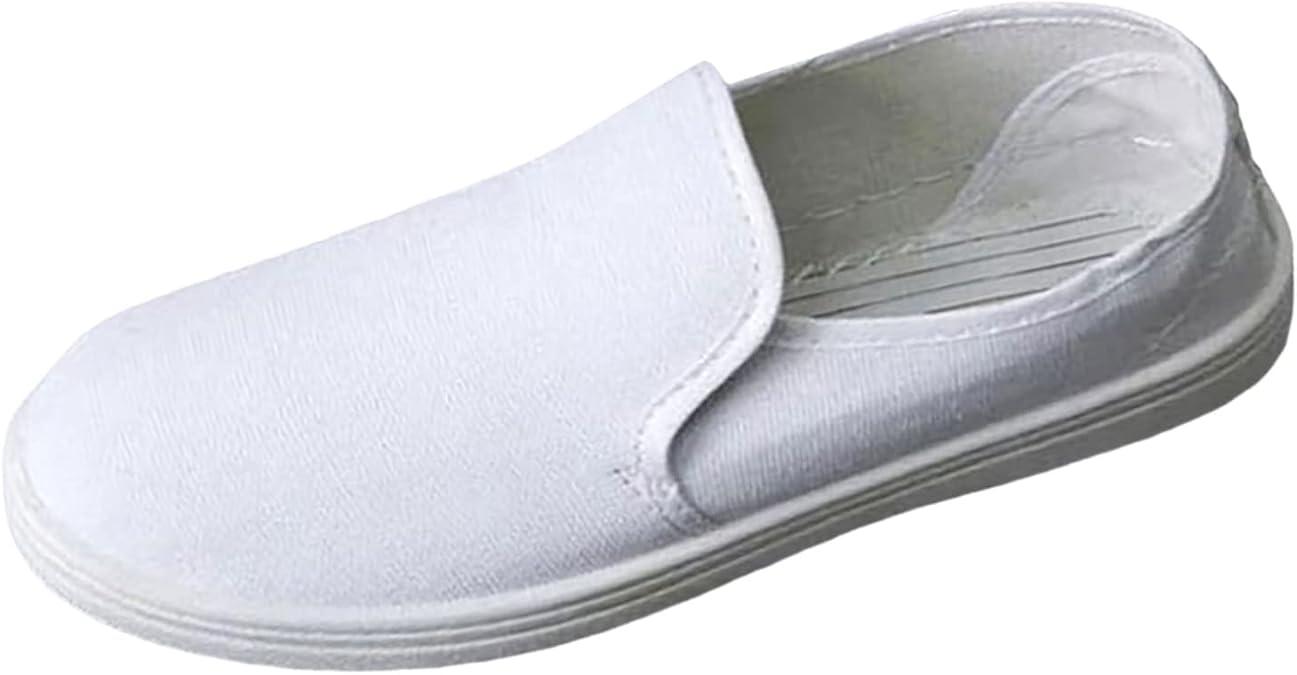 Men Slip on Walking Shoes Comfortable Loafers Memory Foam Breathable Mesh Fashion Sneakers Non Slip Arch Support Cushioning Athletic Running Shoes