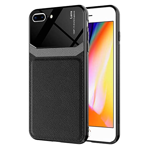 Spia Apple iPhone 8 Plus Case Black Doli Cover Original Flexible Thin Improved Durable Anti-Shock Protective New Generation Design Apple iPhone 8 Plus, Black