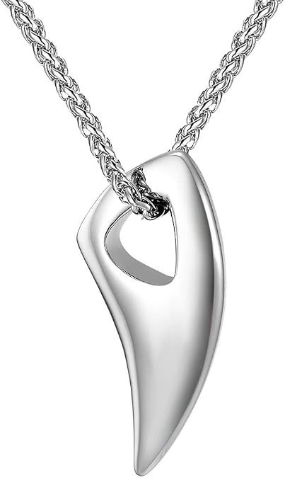 PROSTEEL Stainless Steel Shark/Octopus/Wolf Tooth Necklace for Men Women