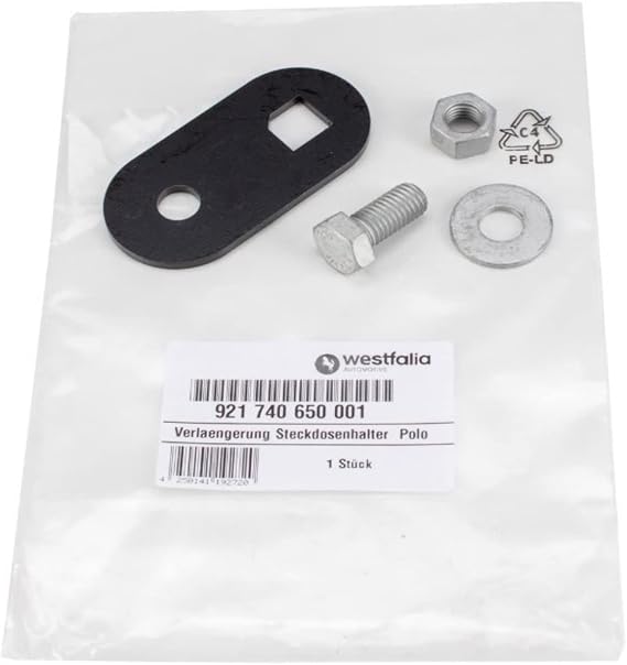 Westfalia 921740650001 Socket Holder for Towing Hitch