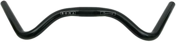 Soma Fabrications Sparrow Bar Handlebar for City Bike Casual Riding Bike Handlebar Bike Parts (Silver Finish)