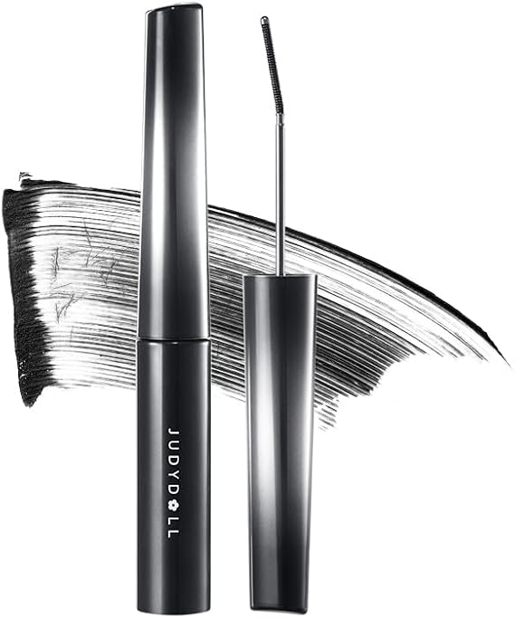Japan Official JUDYDOLL 6° Coil Mascara Chinese Cosmetics Coil Brush Big Eyes Long Curl Up #01 Slim Black