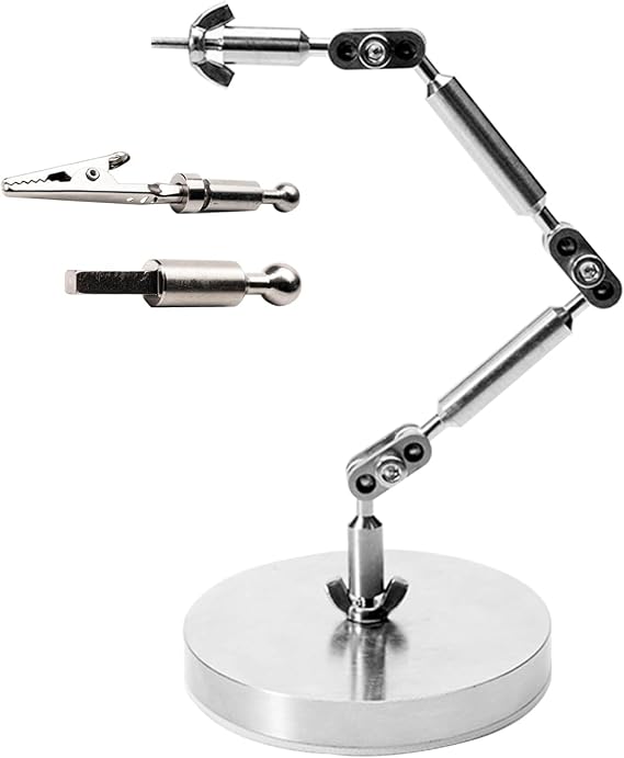 Stainless Steel Armature Rigging System for Stop Motion Animation Rig Arm to Hold Light Puppet, Support Your Charactor's Movement Max Payload 100G