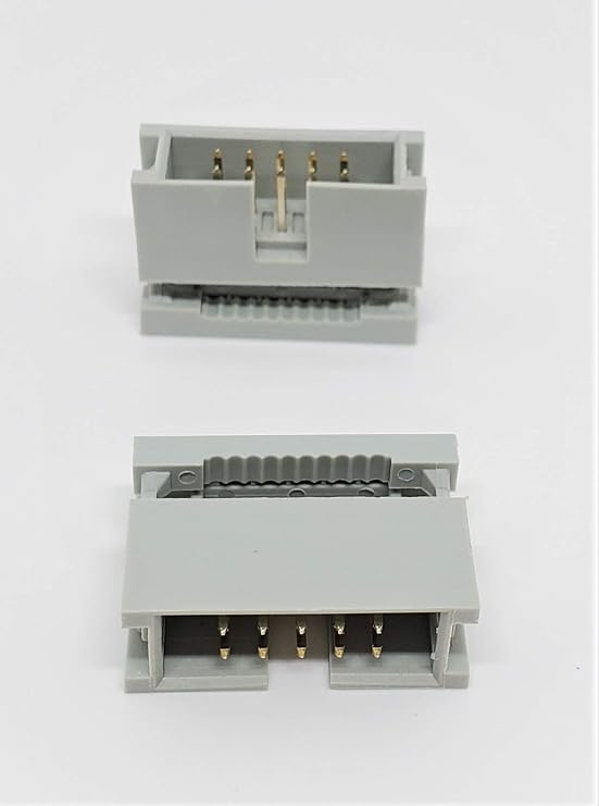 Pc Accessories - IDC 2X5 10 Pins Male 2.54mm Shrouded Header, 5 PCS Pack