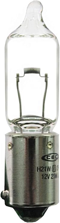 CEC Industries, Ltd. 64136 (H21W) Clear White Halogen Bulb