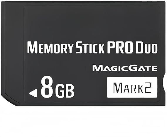 Original MS 8GB Memory Stick for Pro Duo Mark2 PSP Accessories/Cameras