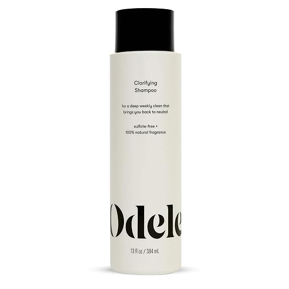 Odele Clarifying Sulfate-Free Shampoo, Deep Weekly Clean, 13 fl oz (1-Pack) | Gentle, vegan, color-safe formula removes product buildup, chlorine, hard water deposits for all hair types