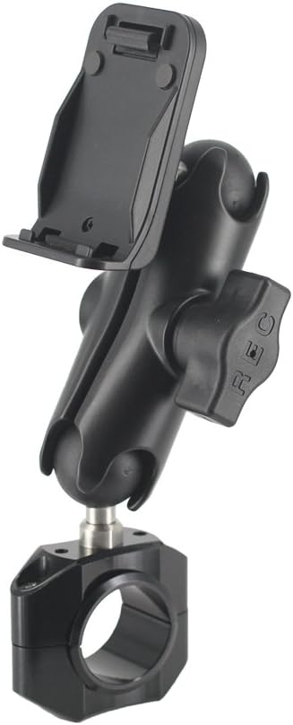 REC-MOUNTS Motor bike レックマウント バイク用 ナビマウントセット B21BB-318-P-M Pioneer carrozzeria Air navi パイオニア カロッツェリア エアーナビ 適合P用 対応クランプ径：28.6mm/31.8mm用 アーム：M全長94mm