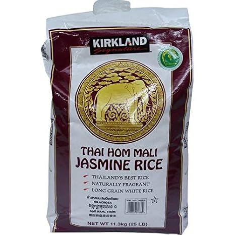 Kirkland Signature Expect More Thai Hom Mali Jasmine Rice, 25 lb