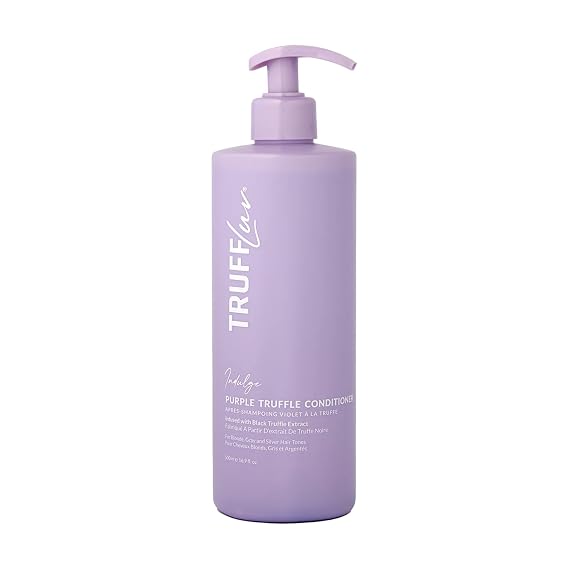 TruffLuv Purple Truffle Conditioner - Hair Conditioner with Black Truffle Extract, Violet Pigments and Shea Butter - 16.9 oz