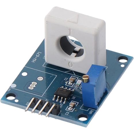 Current Sensor Module Board WCS1800 Professional 35A Hall Current Sensor Detector Blue Short Circuit