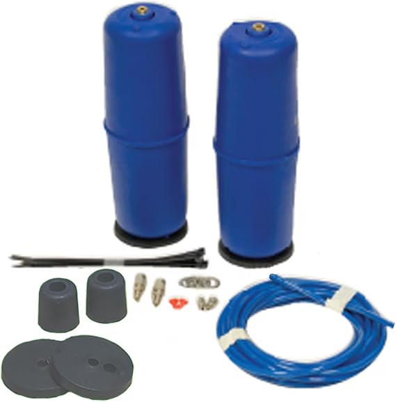 Firestone Airide 4160 Coil-Rite Front Air Springs Kit fits 2005-2025 F450 F550 Cab-Chassis | 5-35 PSI | No Drill Installation | Made of Durable Elastic Polyurethane | Load Capacity of 1,000 Pounds