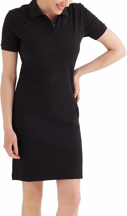 CSC Basic Polo Dress Women's Short Sleeve Dress
