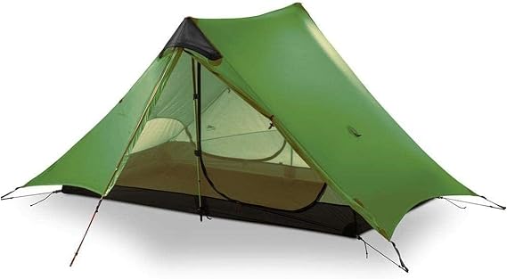 3F UL Gear LanShan 2 pro Tent, 2 Person Outdoor Ultralight Camping Tent, 3/4 Season Professional 20D Nylon Both Sides Silicon Tent for Camping, Hiking, Trekking