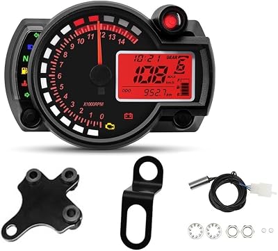 Odometer Digital Tachometer Motorcycle Digital Tachometer Meter for Motorcycle Digital Meter Hour Counter for Brazil for Titan 150 Cg150 Fan150 2010~2022