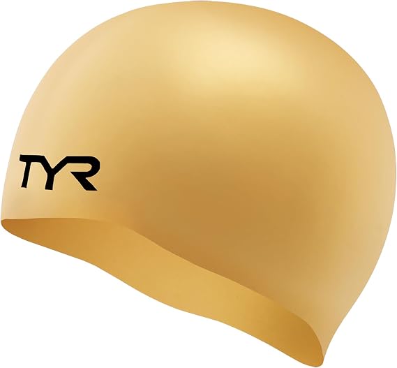 TYR Stealth-X Wrinkle-Free Silicone Adult Racing Swim Cap
