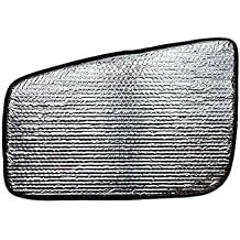 Set of 2 Custom Fit Automotive Reflective Rear Seat Side Window Sunshade Compatible with 2022 2023 Rivian R1t Pick Up