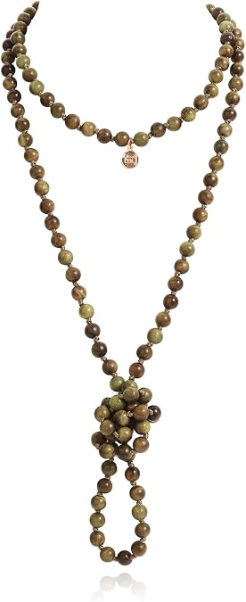 Firstmeet Fashion Natural Round Wood Beads 60'' Long Strand Art Deco Necklace for Women