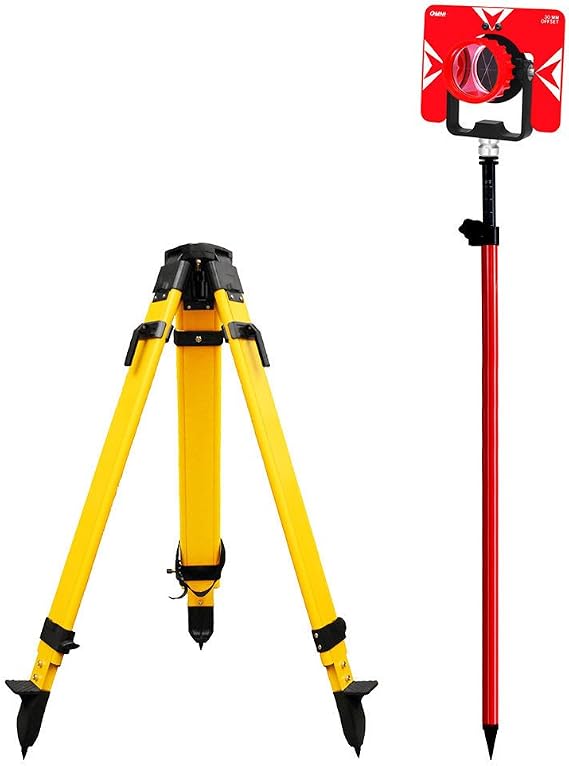 Total Station Starter Set - White, Universal, Heavy Duty, Surveying Equipment Set