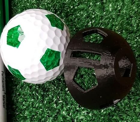 Generic Golf Ball Stencils (Soccer)