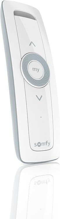 Somfy 1870647 - Situo 1 RTS Variation Pure Remote Control | To Control 1 Motor or 1 Group of RTS Radio Controlled Motors