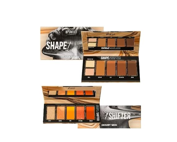 BPerfect Bperfect Cosmetics Zackary Vang and Cohlsworld Shape Shifter Eye Shadow Palette, 1.69 Ounce (Pack of 1), 1.6932 Ounce