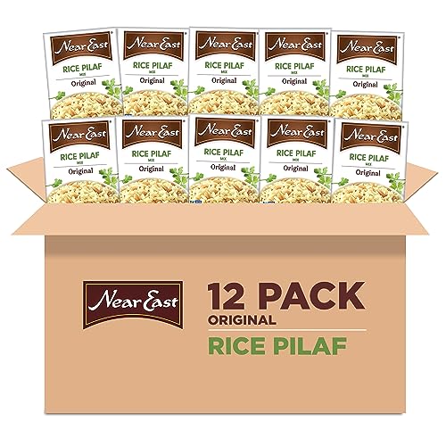 Near East Rice Pilaf Mix, Original, 6.09 Ounce Pack of 12 Boxes