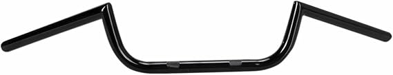Emgo 23-12539 Black Finish 7/8" Steel Handlebar