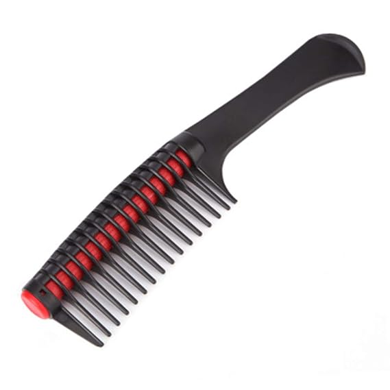 Professional Anti Splicing Detangling Roller Comb, Integrated Roller Hair Comb,Professional Hair Dyeing Comb, Hair Daily Care Comb