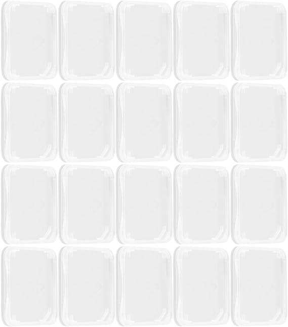 Hemobllo 100 Pcs Transparent Card Cases Storage Box Lightweight Memory Card Holder for Secure Protection and Easy Carrying